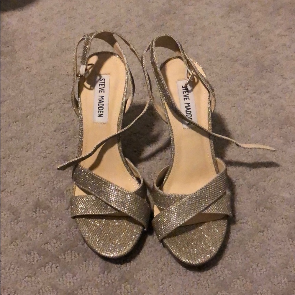 Steve Madden Glitter Heels